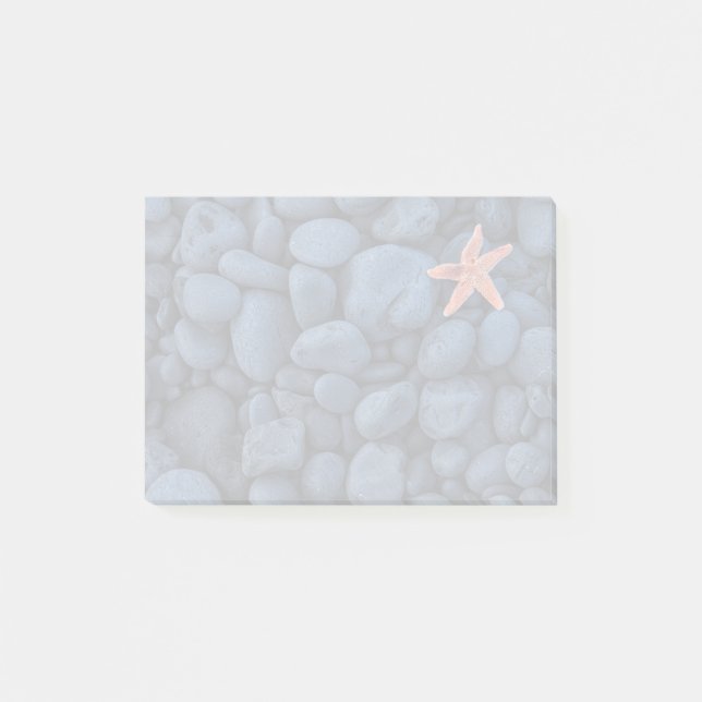 Starfish On Black Rocks Along The Coast | Iceland Post-it Notes (Front)