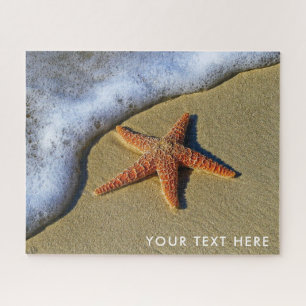 Starfish on the Beach Photo Jigsaw Puzzle