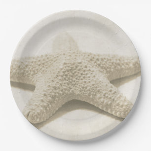 Starfish Paper Plate