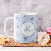 Starfish Pattern Beach Marine Custom Name