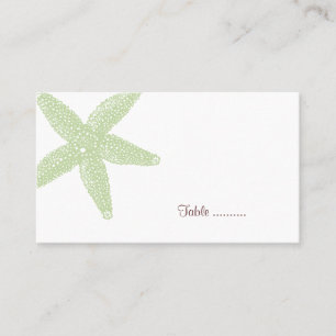 Starfish Place Card