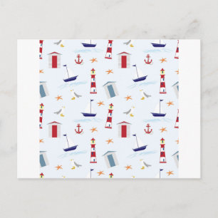 starfish postcard