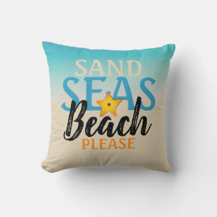 Starfish Sand Seas Beach Cushion