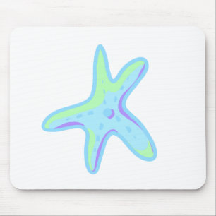 Starfish - Sea Star in Pastel Colours Mouse Pad