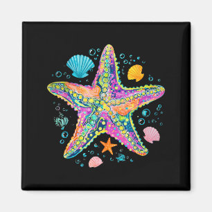 Starfish Seashell Hawaii Beach Funny Summer Magnet