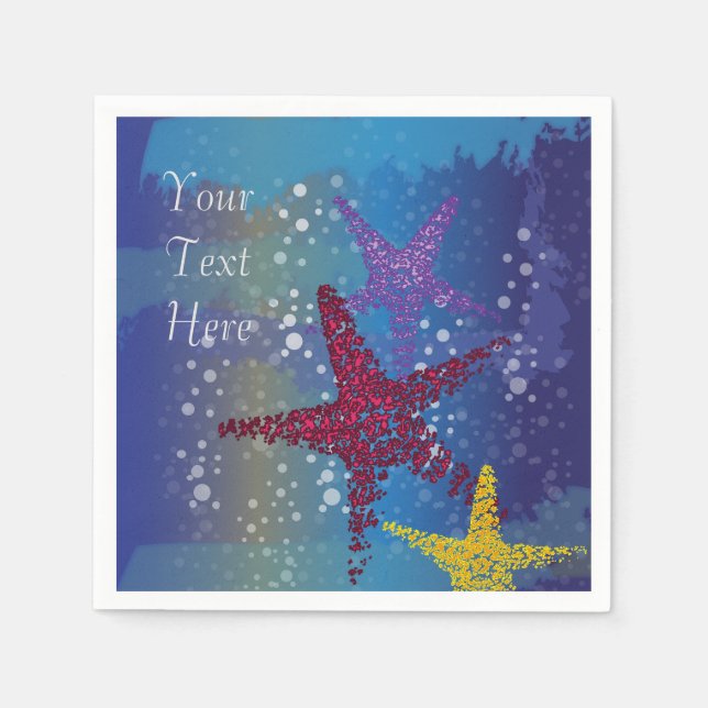Starfish Seastar Napkin (Front)