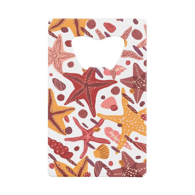 Starfish Shells: Scandinavian Sea Pattern (Front)