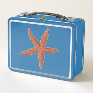 Starfish - Sherman Denton Fish Lithograph Metal Lunch Box