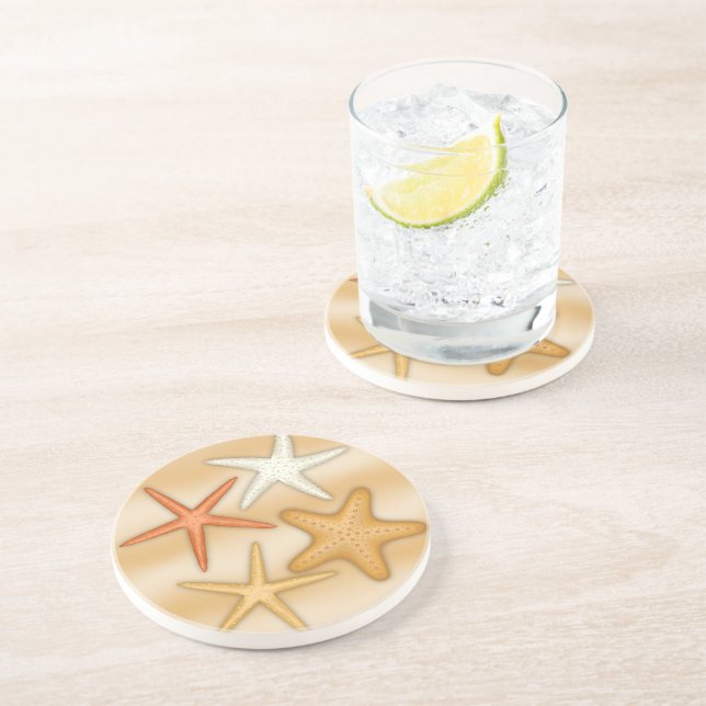 Starfish Stone Coaster (Side)