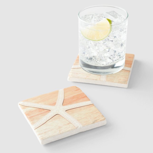 Starfish Stone Coaster (Side)