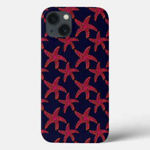 Starfish Style Pattern iPhone 13 Case