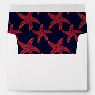 Starfish Style Pattern Envelopes