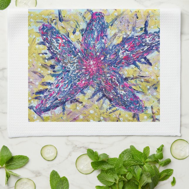 Starfish Tea Towel (Folded)