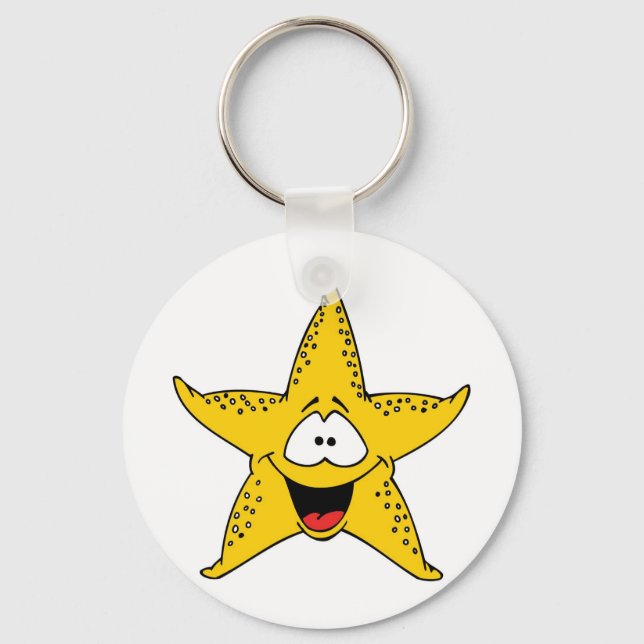 Starfish the Sea Star Key Ring (Front)