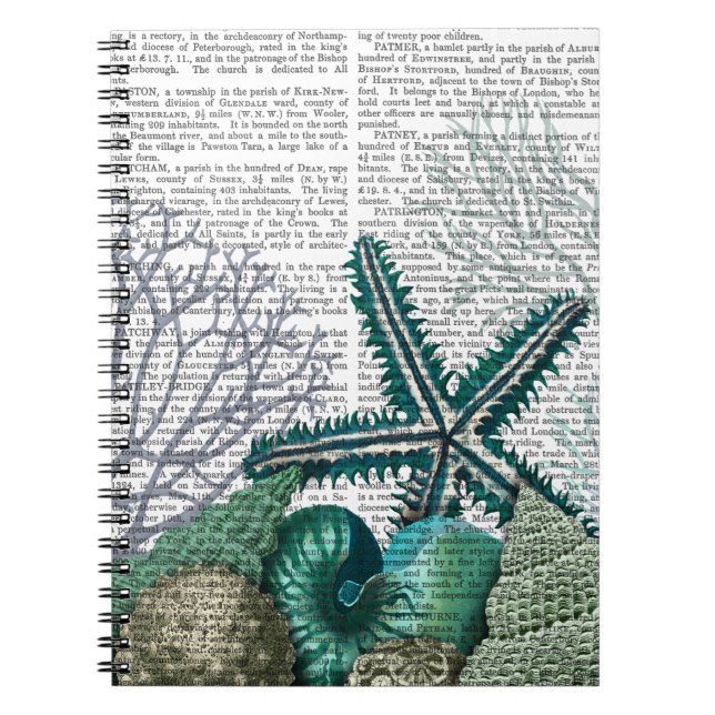 Starfish Under the Sea Notebook (Front)