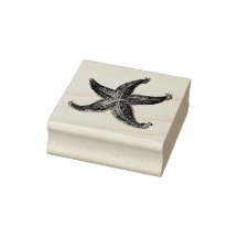 Starfish Vintage Etched Sea Stars Ocean Themed