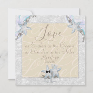 Starfish Wedding Invitation
