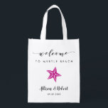 Starfish Wedding Welcome Bag for Beach Destination<br><div class="desc">Fill this lovely bag with your favourite treats to welcome guests to your wedding!</div>