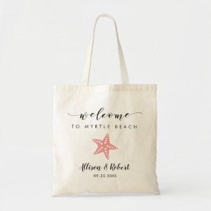 Starfish Wedding Welcome Bag for Beach Destination