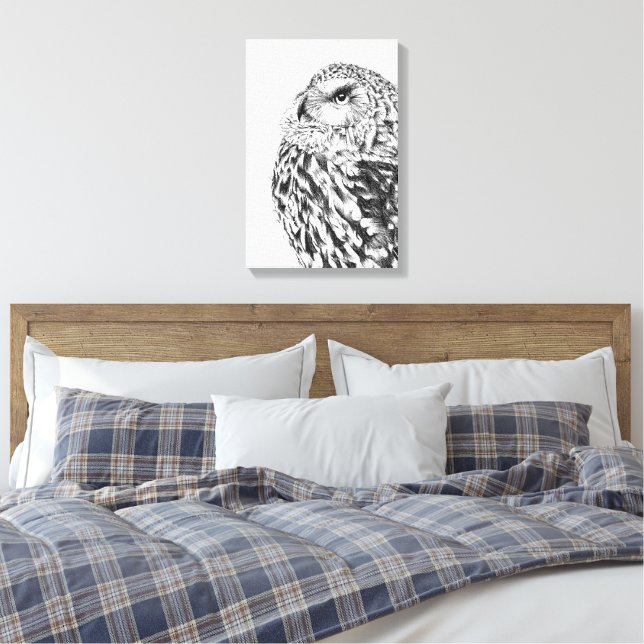 Stargazer Canvas Print (Insitu(Bedroom))