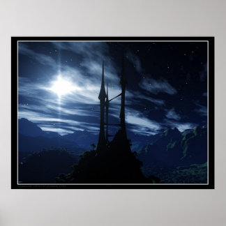 Stargazer Castle Poster