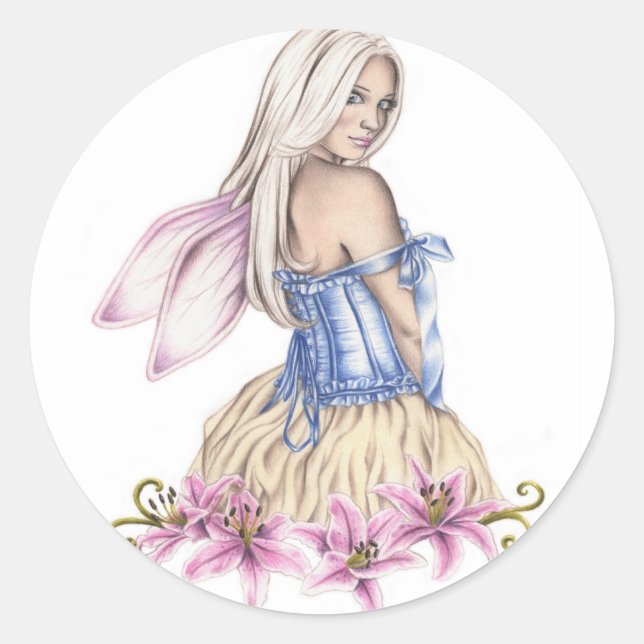 Stargazer Fairy Sticker (Front)
