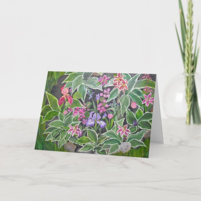Stargazer Garden, blank inside Card (Front)