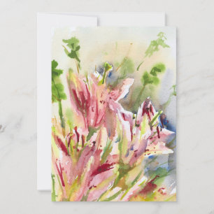 Stargazer Lily card