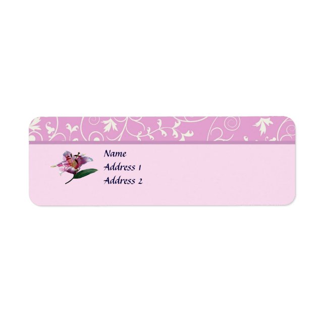 Stargazer Lily Profile Save the Date (Front)