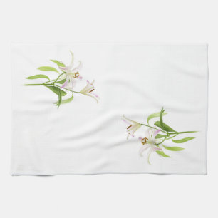 Stargazer Lily Tea Towel