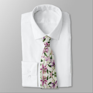 Stargazer Lily Tie