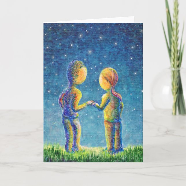 Stargazers Greeting Card (Front)