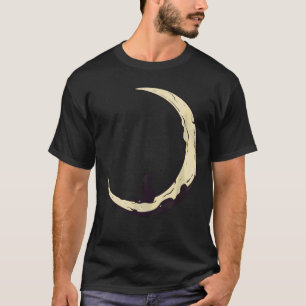 Stargazing Cat Crescent Moon Star Watch Orion Cons T-Shirt