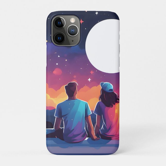 Stargazing Couple Case-Mate iPhone Case (Back)