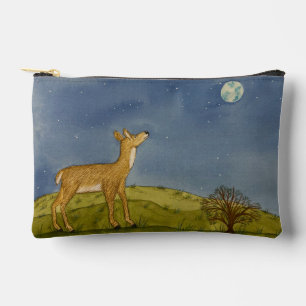 Stargazing Deer Zipper Pouch