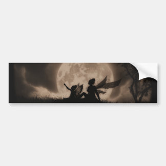 Stargazing Fairy Bumper Sticker