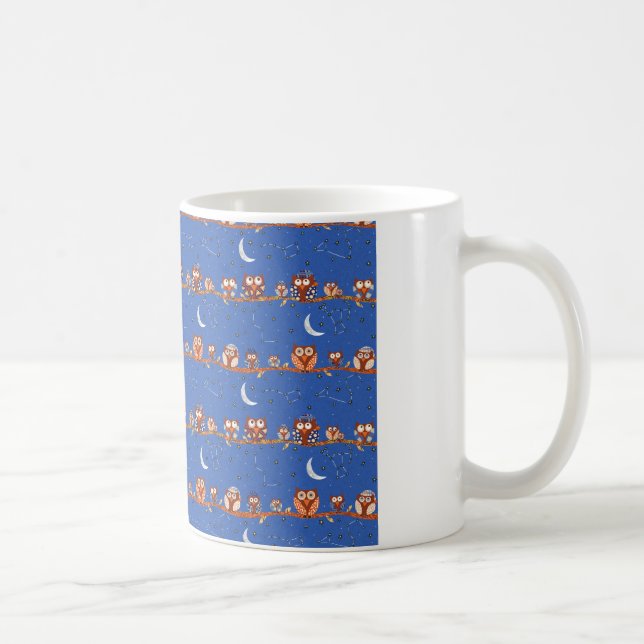 Stargazing Owls Mug (Right)