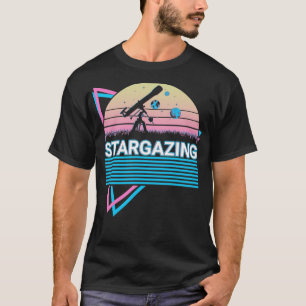 Stargazing Stargazer Retro T-Shirt