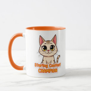 Staring Contest Champion Mug