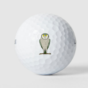 Staring Owl Golf Balls