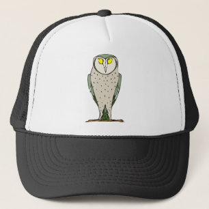 Staring Owl Trucker Hat