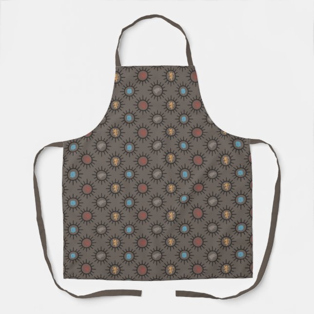 Stark, Lannister, Targaryen, Night King Pattern Apron (Front)