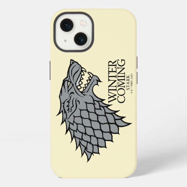 Stark Sigil - Winter Is Coming iPhone Case (Back)