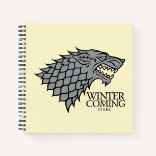Stark Sigil - Winter Is Coming Notebook