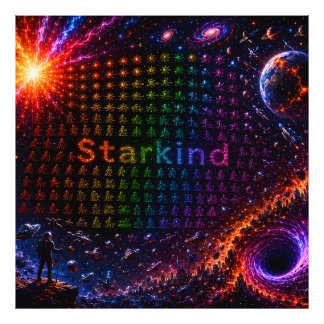Starkind – Cosmic Evolution of Life Photo Print
