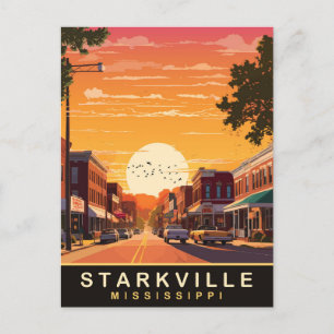 Starkville, Mississippi Postcard