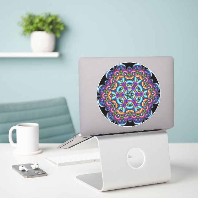 Starlet Mandala (Laptop On Desk)