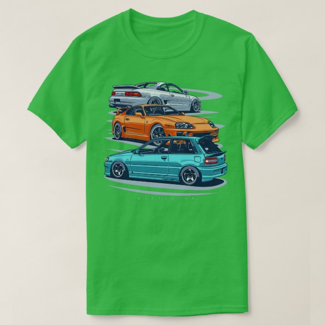 Starlet supra mr2 T-Shirt (Design Front)