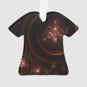 Starlight Abstract Art Acrylic Shirt Ornament