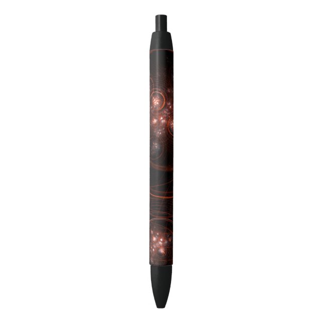 Starlight Abstract Art Black Ink Pen (Front Vertical)